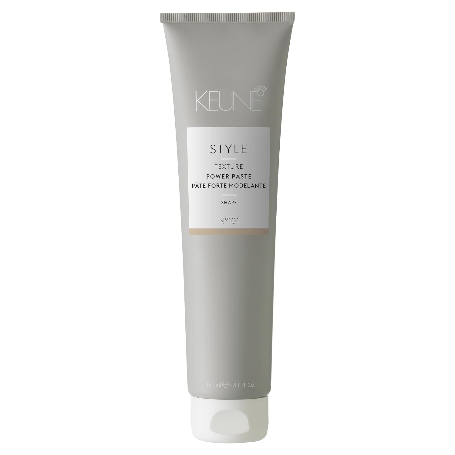 Keune Style Power Paste, Super Strong Hold & Matte Finish Styling Paste for All Hair Types, 5.1 Fl Oz