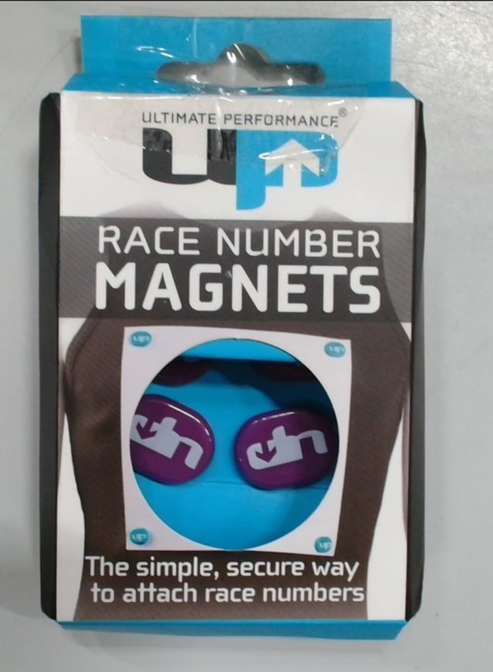Ultimate Performance Race Number Magnets, Purple, Osfa