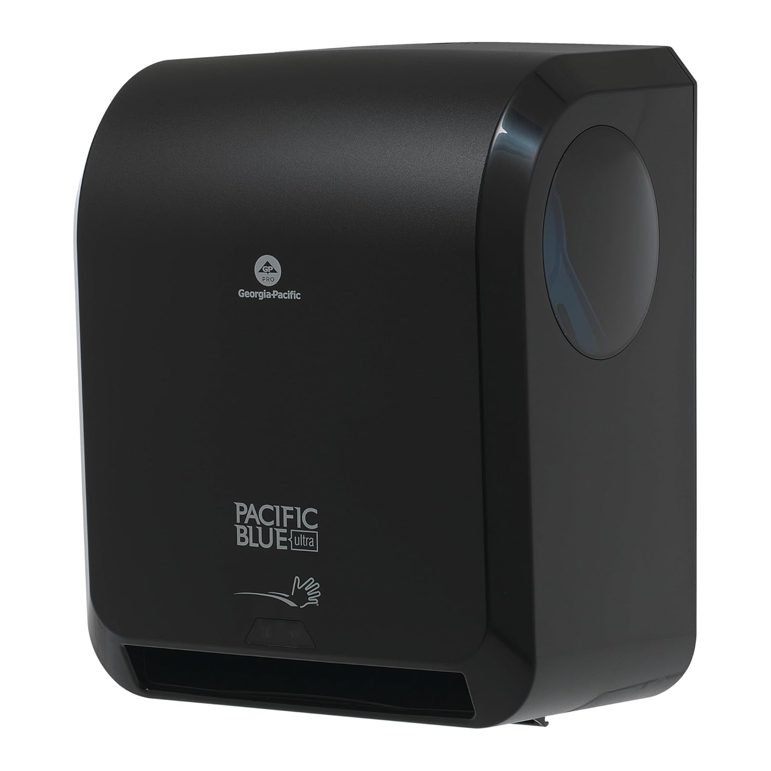 Pacific Blue Ultra 8" High-Capacity Automated Touchless Paper Towel Dispenser by GP PRO (Georgia-Pacific); Black; 59590; 12.9" W x 9" D x 16" H; 1 Dispenser