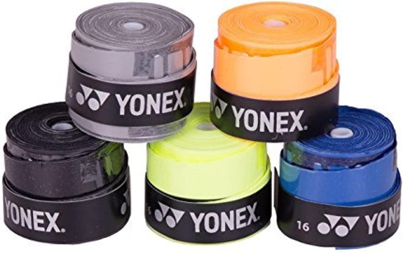 YONEX Etech 902 Blend Badminton Grips (Multicolour) - Pack of 5