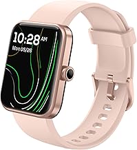 UMIDIGI UFit Pro(44mm) Smart Watch Alexa Built-in,Fitness Tracker with Heart Rate, SpO2 and Sleep Monitor, 5ATM Waterproof HD Color Touchscreen for Men Women Compatible with iPhone & Android