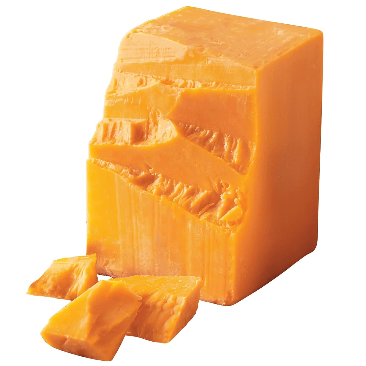 The Wisconsin Cheeseman Aged Sharp Cheddar Cheese Block – Gourmet Wisconsin Cheese Snack, Traditional Flavor, Great Food Gift or Holiday Appetizer Pairing - 1 lb.