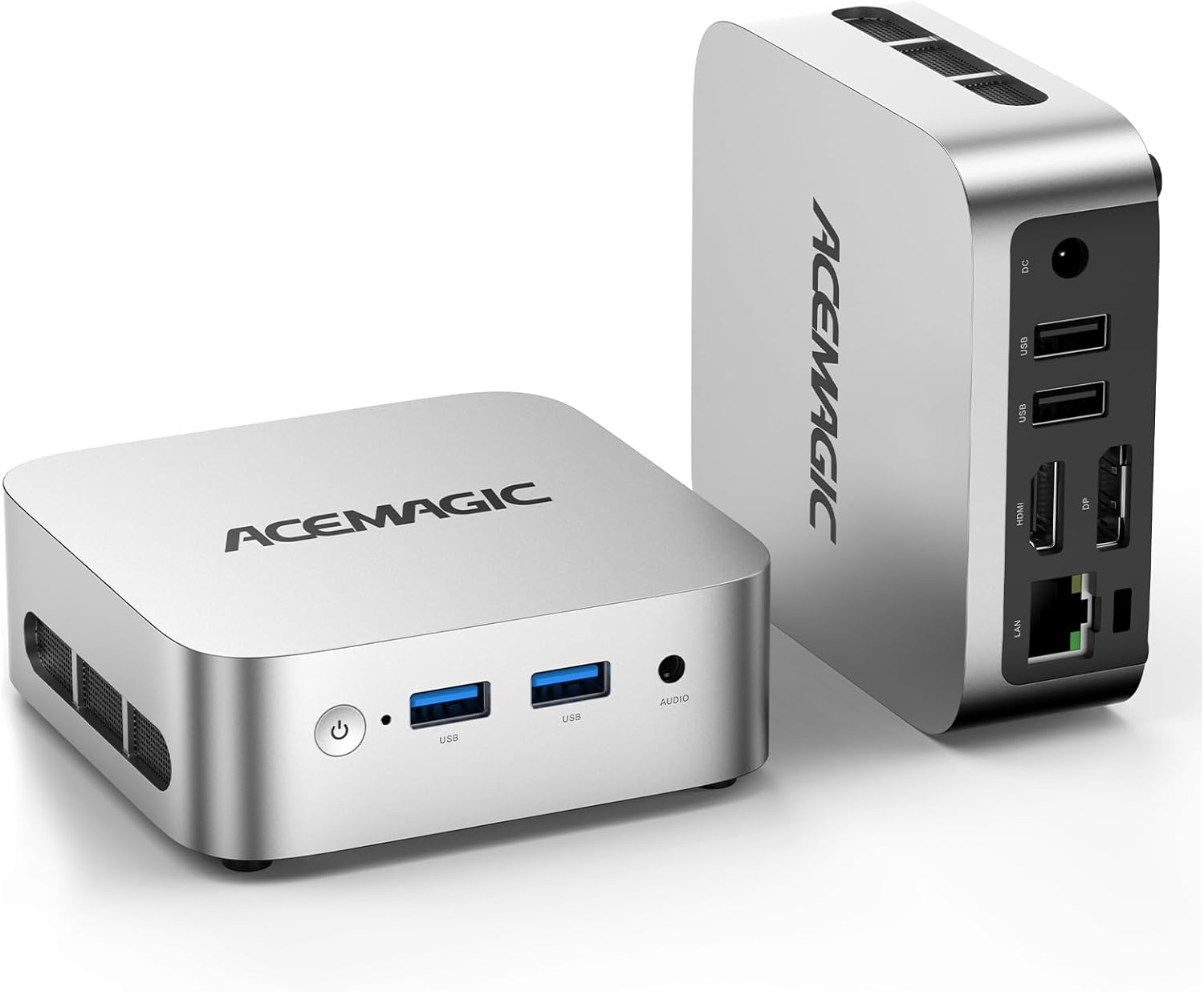 ACEMAGIC Mini Pc Computers, Intel Twin Lake N150(Turbo 3.6GHz), 16GB DDR4 RAM 1TB PCIe M.2 SSD Mini Computer, Vista V1 UHD 4K HDMI DP, Dual WiFi/Bt, Gigabit Ethernet Vesa, Home/Office Micro Pc