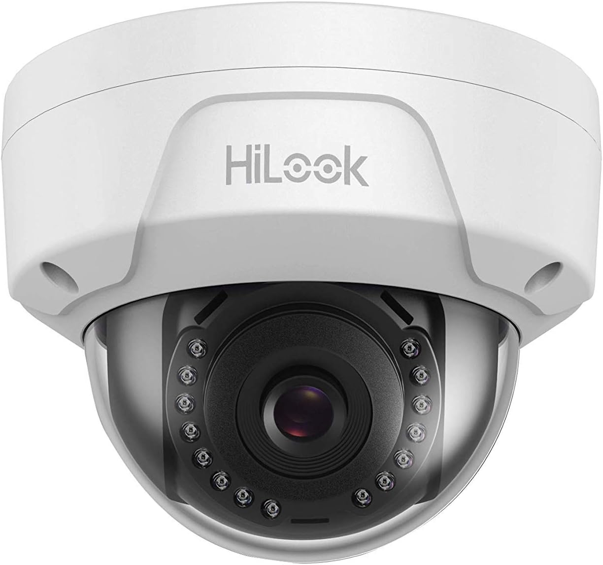 HIKVISION HiLook By Hikvision IPC-D121H-M 2.8 mm 2 MP 1080p Dome Camera with 30m Night Vision Wide Angle Lens IP67 Waterproof PoE