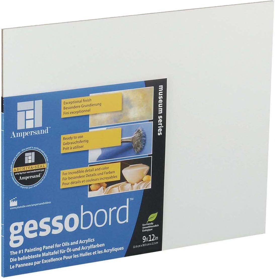 Ampersand Gessobord 16x20 - Uncradled 1/8"