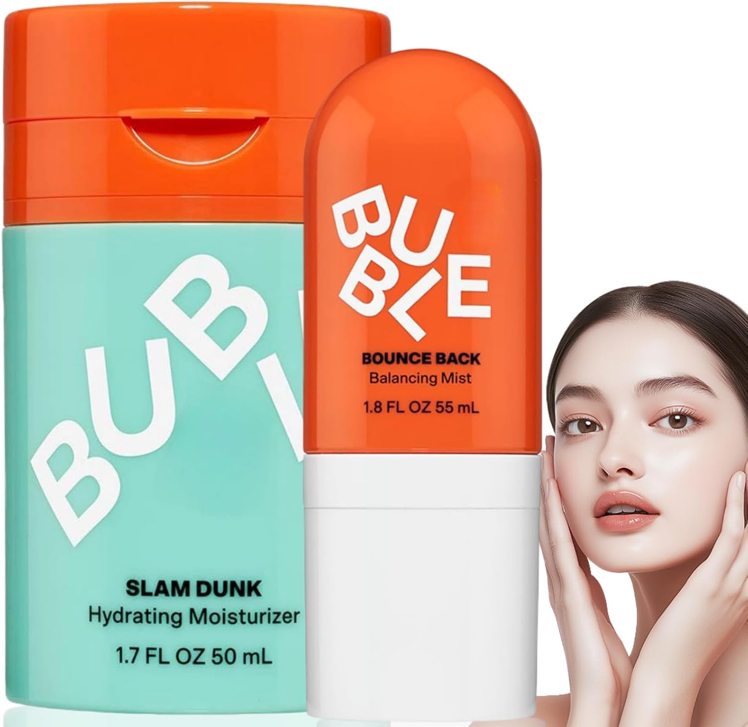 Skincare Useful Set,Slam Dunk Face Moisturizer,Bounce Back Balancing Facial Toner Mist,Hydrating Face Moisturising Cream,Refreshing Spray for Normal to Dry Skin,Vitamin E for Normal to Dry Skin