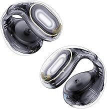Soundcore C30i by Anker, Open-Ear Earbuds, Clip-On Headphones, Lightweight Comfort, Small-Ear Friendly, Stable Fit, Firm-Shell Design, Attachable Ear Grips, Big Drivers for Clear Audio, 30H Play, IPX4