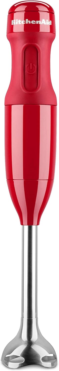 KitchenAid Queen of Hearts Hand Blender KHB1231QHSD, 3 Speed, Passion Red