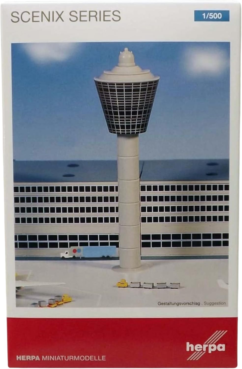 DARON Herpa Airport Tower Set (28 Pieces)