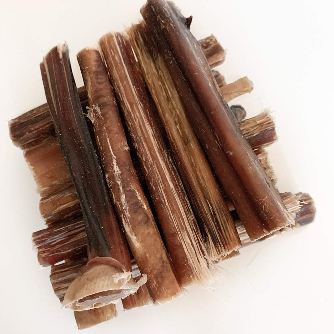Bully Pizzles 20pcs 10-12cm Dog Chews Bull Pizzle 20 x Bulls PIZZLES Pizzle Bully Sticks Premium 100% NATURAL Dog Treat Chew
