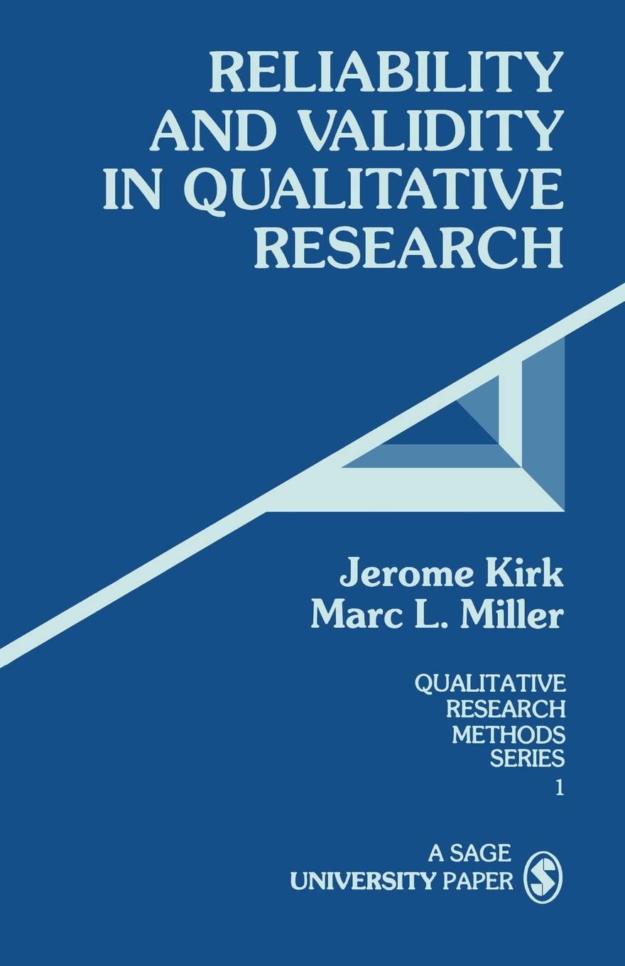Reliability and Validity in Qualitative Research (Qualitative Research Methods)