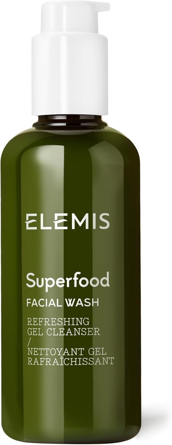 ELEMIS Dynamic Resurfacing, Sensitive & Superfood Facial Washes – Cleanse, Smooth & Nourish Skin with Targeted 200ml Skincare for All Skin Types