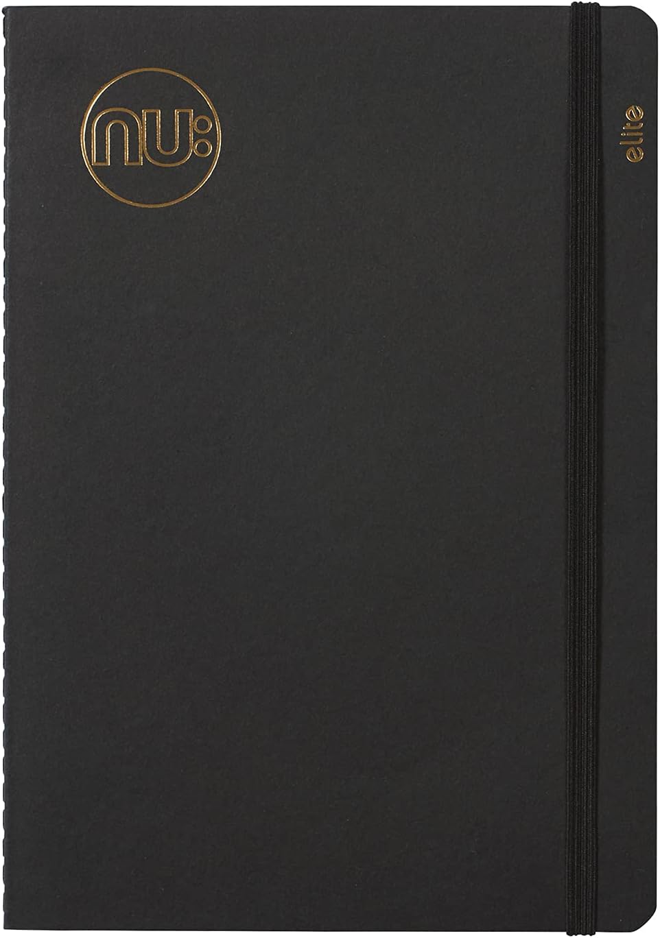 Nu Notebooks - Kraft Range - Black Stitched Spine A5 Notebook - Stationery Notebooks - Professional Notepad - 80 Pages
