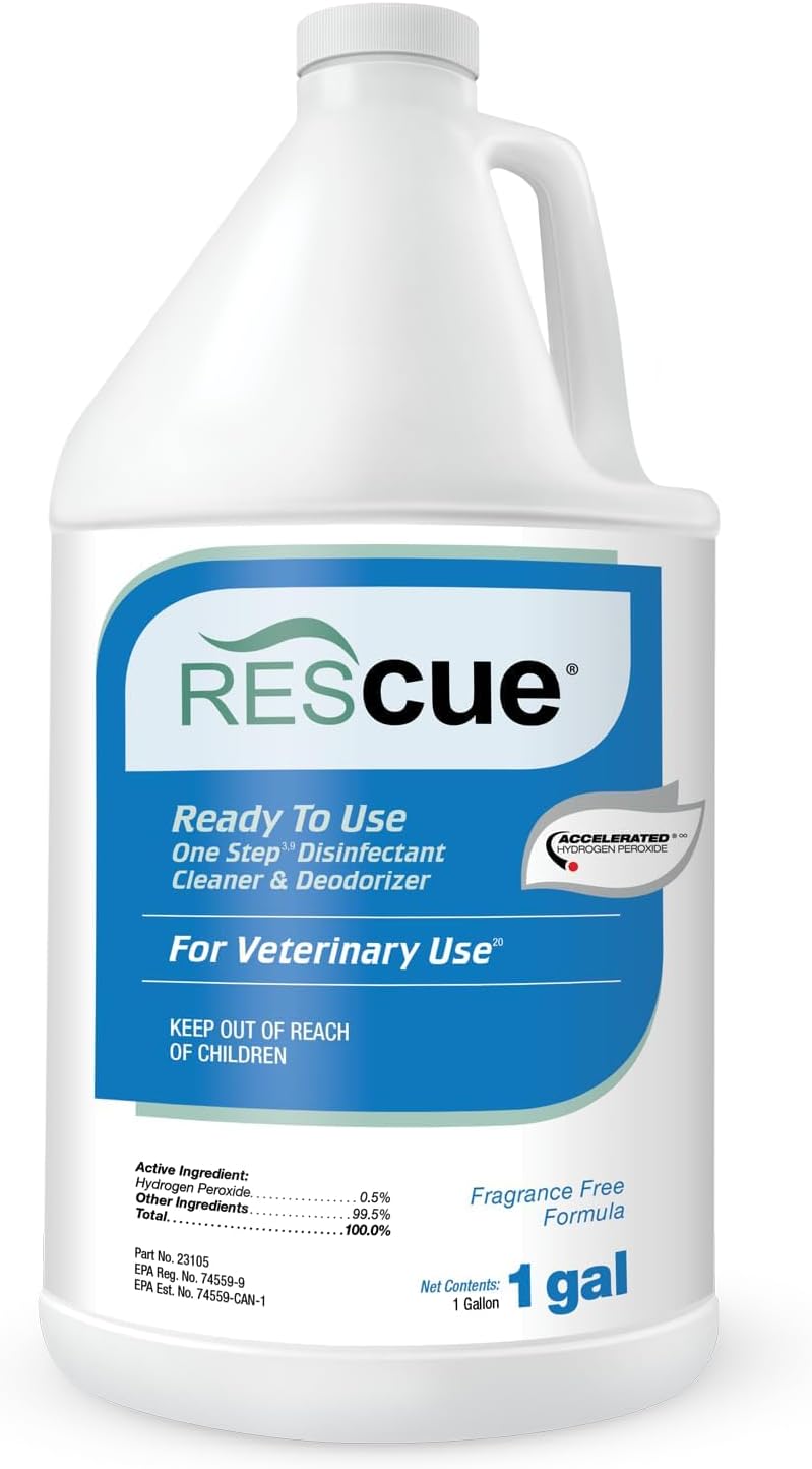 REScue Disinfection Concentrate – Vet Offices, Pet Surfaces – 1 Gallon