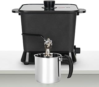Byoowndiy Wax Melter for Candle Making, 150 oz Electric Candle Wax Melting Pot with Pour Spout and Temperature Controller