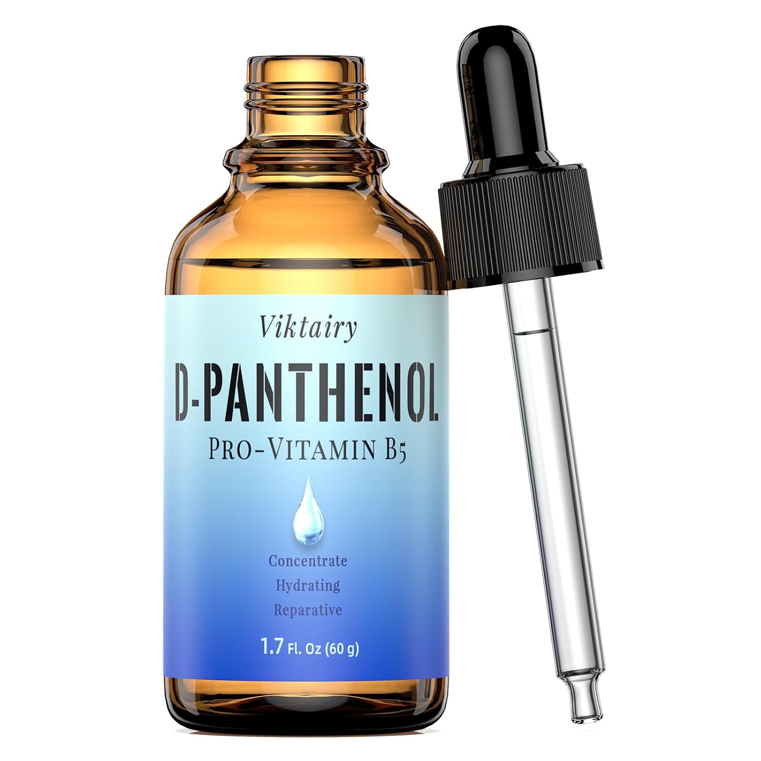 D-Panthenol Liquid (1.7 fl.oz, 60g), Concentrate Pro-vitamin B5