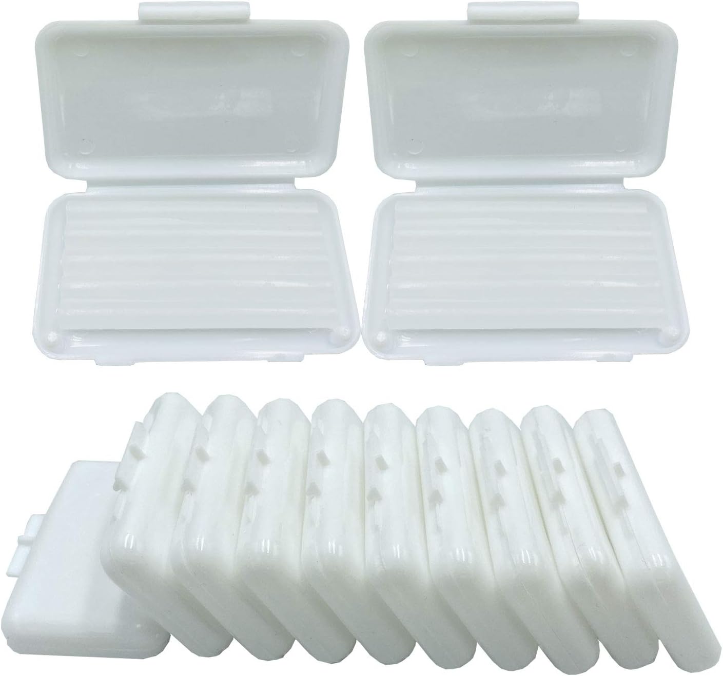 HRASY Dental Wax for Braces, 10 Pack Brace Wearer Wax for Relieving Irritation and Pain, White Flavorless