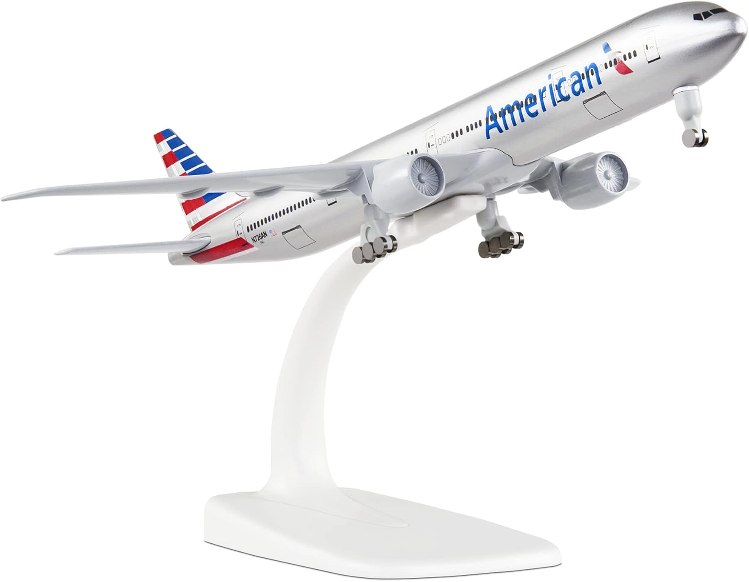 1:300 Scale American Boeing 777 Airplane Models Alloy Diecast Airplane Model