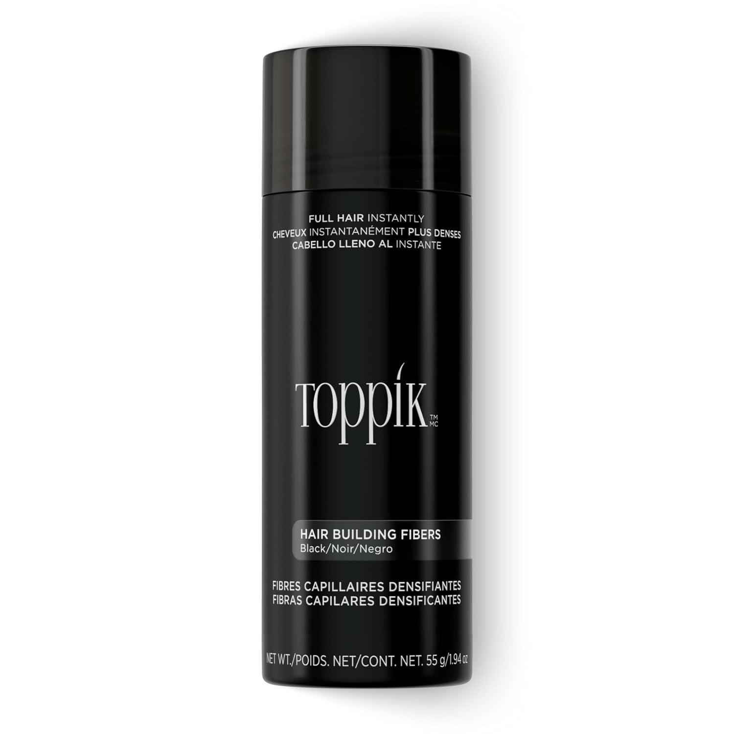 Toppik Hair Building Fibers, Fill In Fine or Thinning Hair Instantly Thicker, Fuller Looking Hair 9 Shades,4 size options