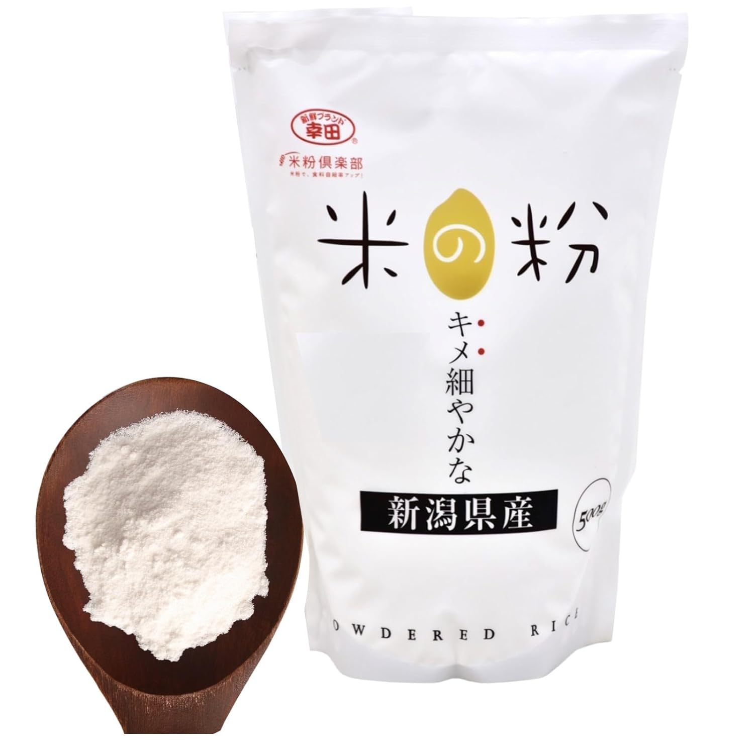 GOHAN JAPAN White Rice Flour (Komeko) made from 100% white rice grown in USA & Japan 450g/1.0lb per 1-pack Gluten Free milled by Kouta Shouten (Japanese Food Company) in Japan (1-pack)