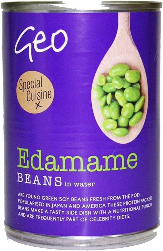 Geo | Edamame Beans in Water | 3 x 400g