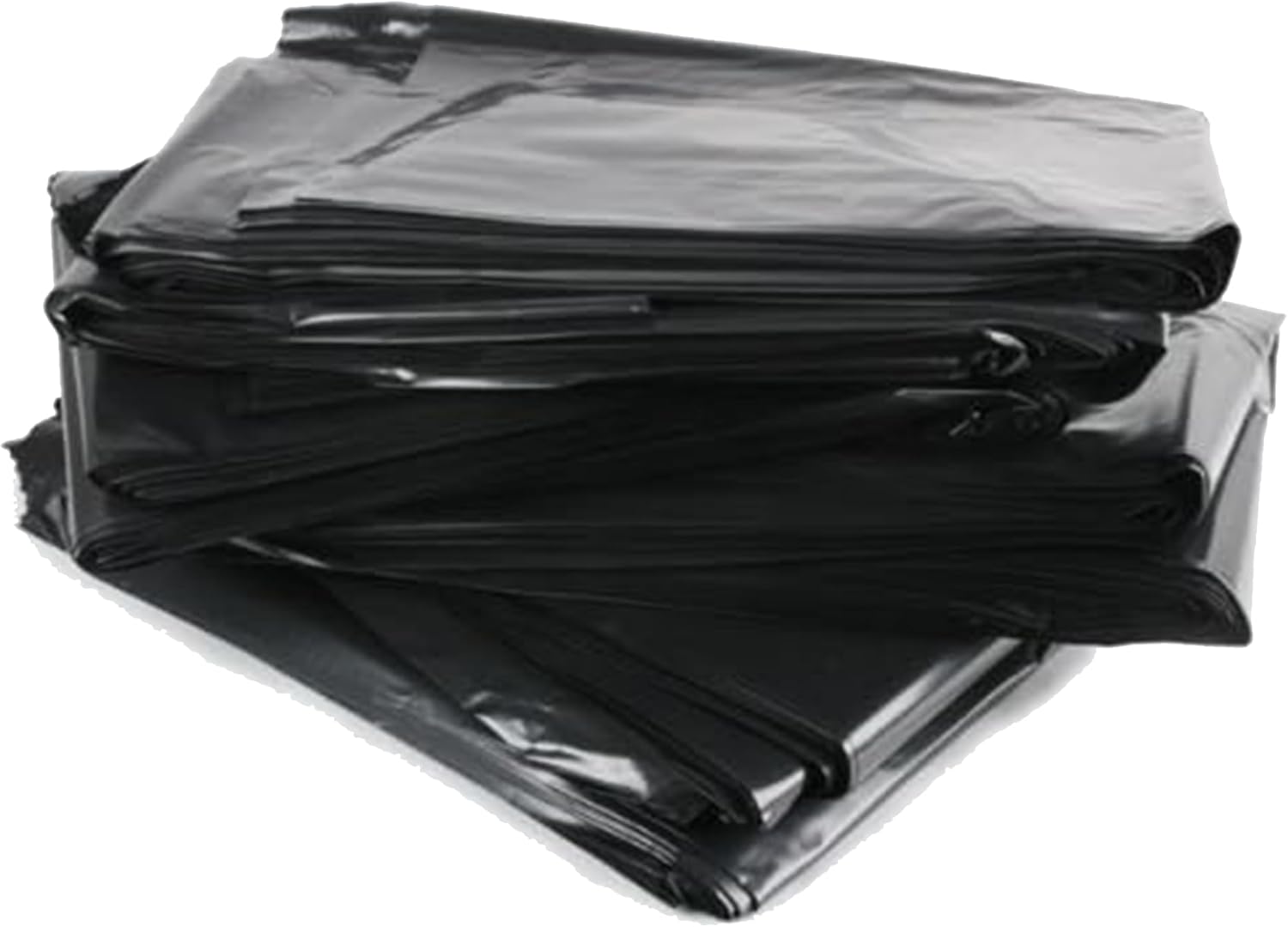 We Can Source It Ltd - Black Compactor Sack Bin Bags for Disposing Trash- Heavy Duty Compactor Sack Bin Liners - 20" x 34" x 47" - Pack of 100