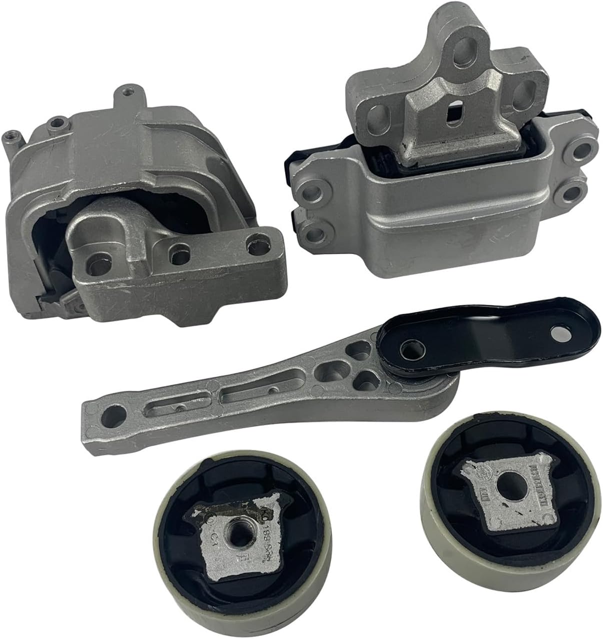 5PCS Engine Motor Mount and Transmission Mount Set for 2006-2013 Volkswagen GTI 2.0L for 2006-2013 Audi A3 2.0L, Replace A6929 A6966 A6969 A6962 A6960HY