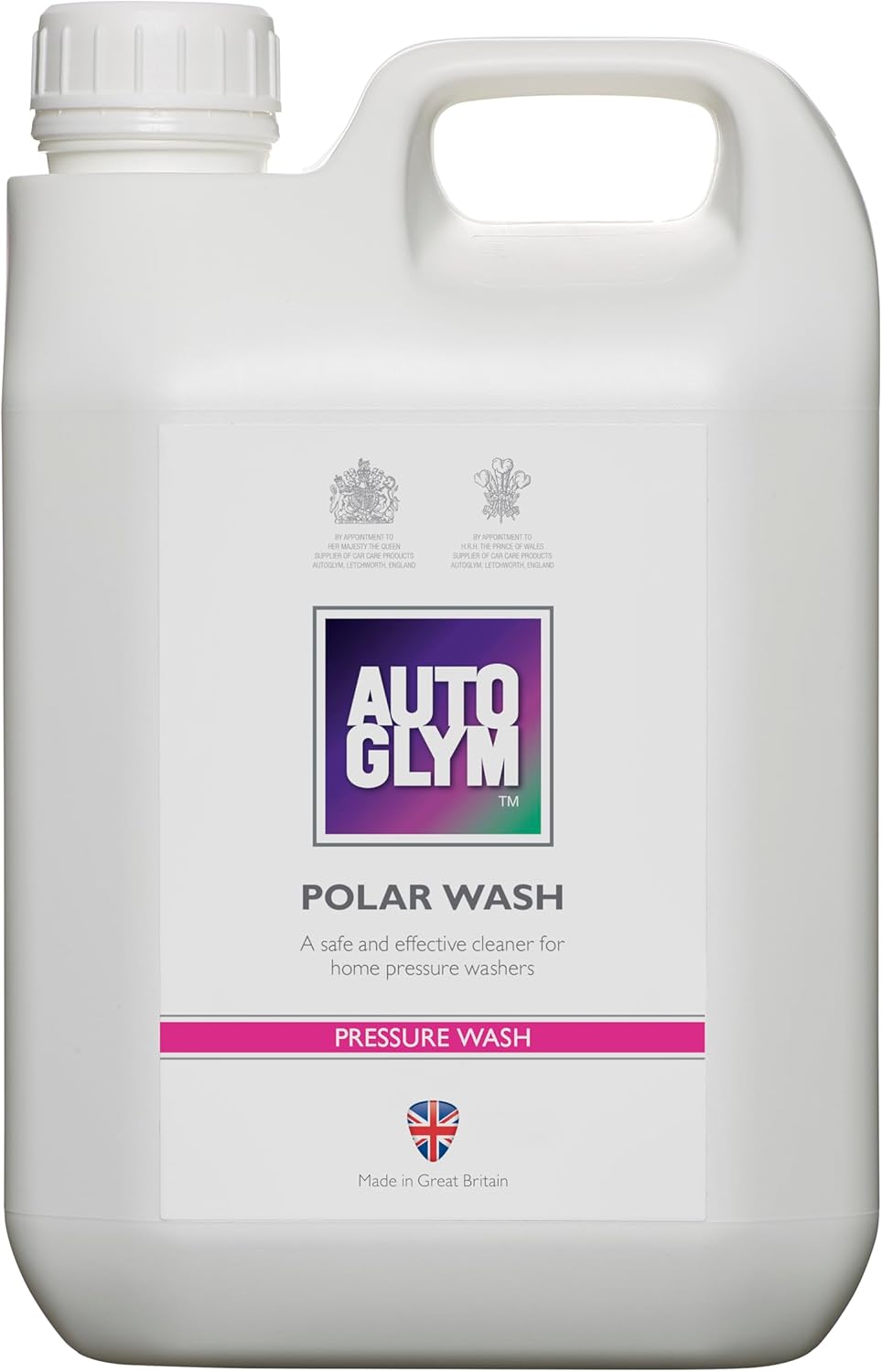 Autoglym Polar Wash, 2.5L - Snow Foam Car Shampoo Safe for Wheels, Paint & Trim