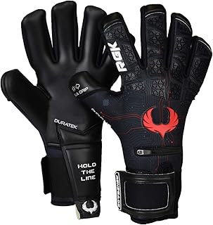 Renegade GK Limited Edition Rogue Soccer Goalie Gloves with Microbe-Guard (Sizes 6-11, Level 4+) Pro-Tek Fingersaves & 4+3MM Giga Grip | Only 1500 Made for Each Style | Based in The U.S.A.