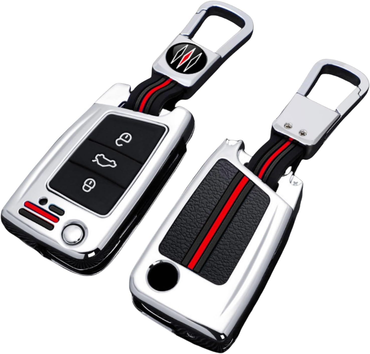 Otai Zinc Alloy Car Key Cover Case fit for volkswagen vw Golf 7 GTI Mk3 Mk7 Touran Skoda Octavia Flip Keyshell 3 Buttons