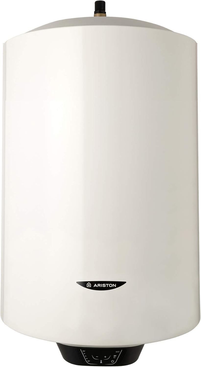 Ariston PRO1 ECO 80 L Electric Storage Water Heater, Inclusive Of Unvented Kit, B Class Erp Rating, Waterplus Technology, Titanshield Technology, Manufactured To Be Installed In UK - 3820020. , White