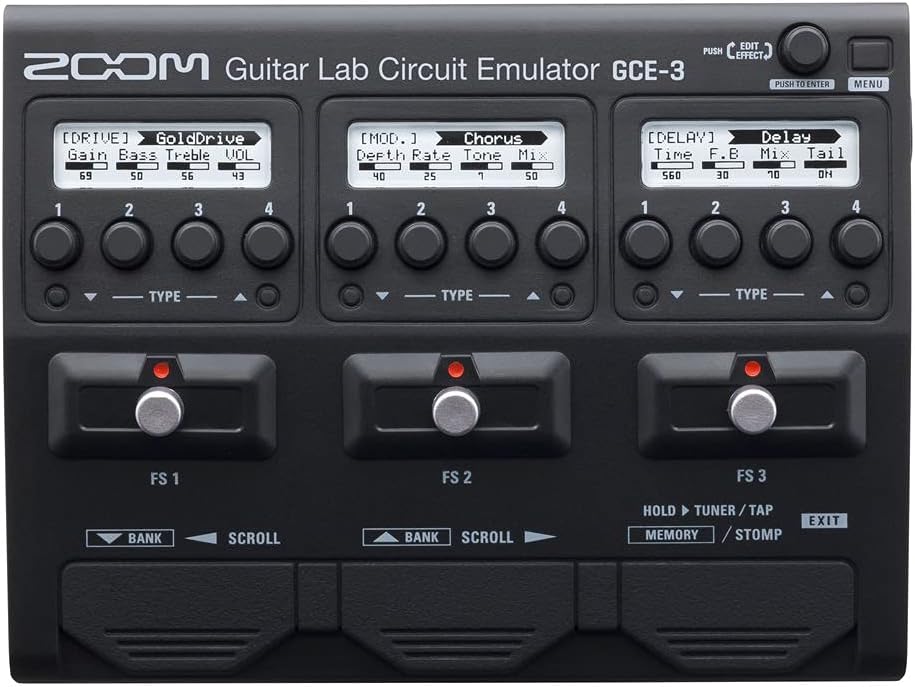 Zoom GCE-3 - UK Version Guitar Lab Circuit Emulator