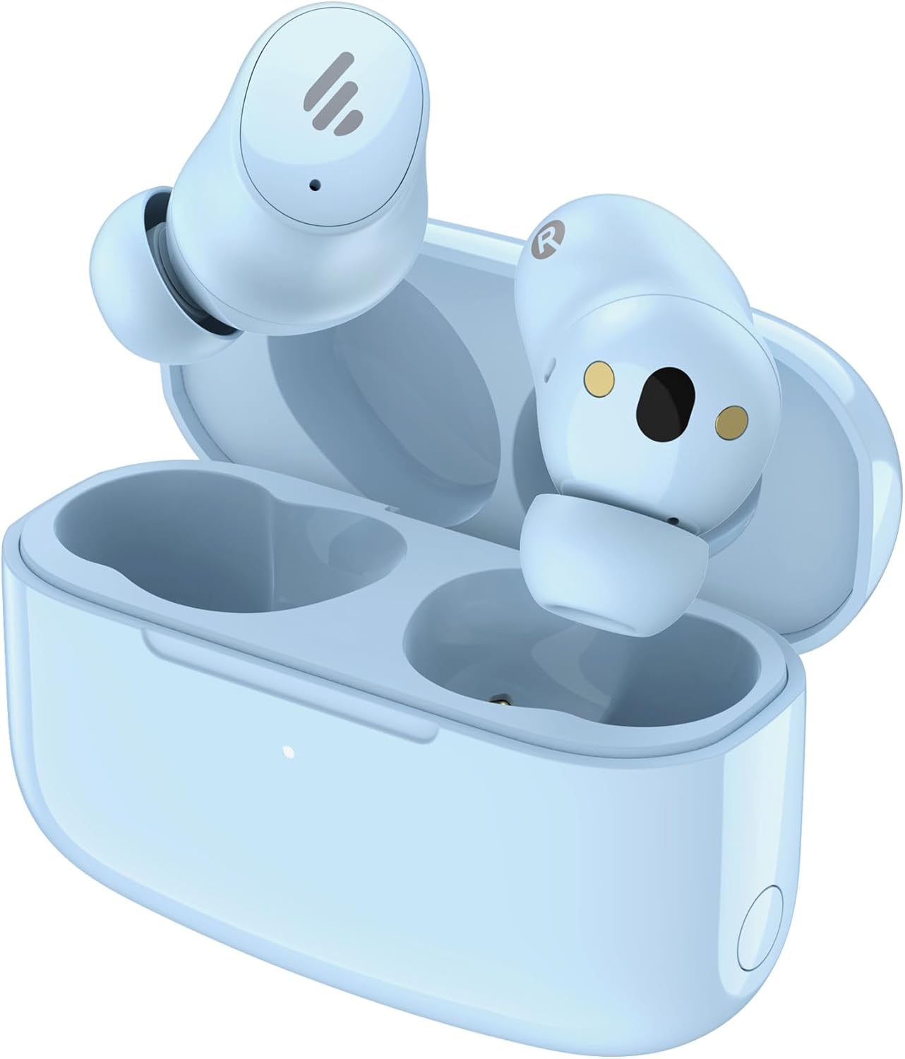 Edifier TWS1 Pro 2 Active Noise Cancellation Earbuds, 42dB Depth ANC, AI-Enhanced Calls with 4 Mics, in-Ear Detection, Fast Charging, Game Mode, Custom EQ, True Wireless Bluetooth 5.3 Earbuds - Blue