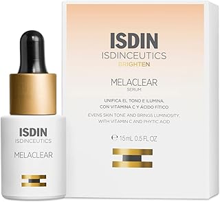 ISDIN Melaclear, Dark Spot Correcting Serum with Vitamin C and Phytic Acid, Suitable for Sensitive Skin…