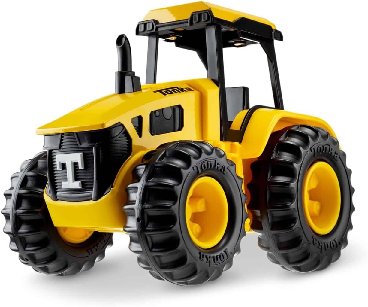 Tonka Steel Classics |Tractor | Farm Tractor Toy, Farm Vehicle Play for Boys Girls, Children & Toddlers, Cold-rolled Steel Durable Tractor Toy | Basic Fun 06222, Yellow