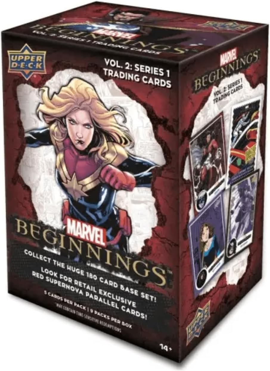 Upper Deck Marvel Beginnings Volume 2: Series 1 Trading Card Blaster Box