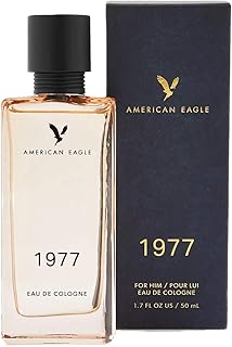 American Eagle Dewy greens, Cedar Leaf, Warm Musk 1.7 fl.oz. 1977 Men's Eau De Cologne