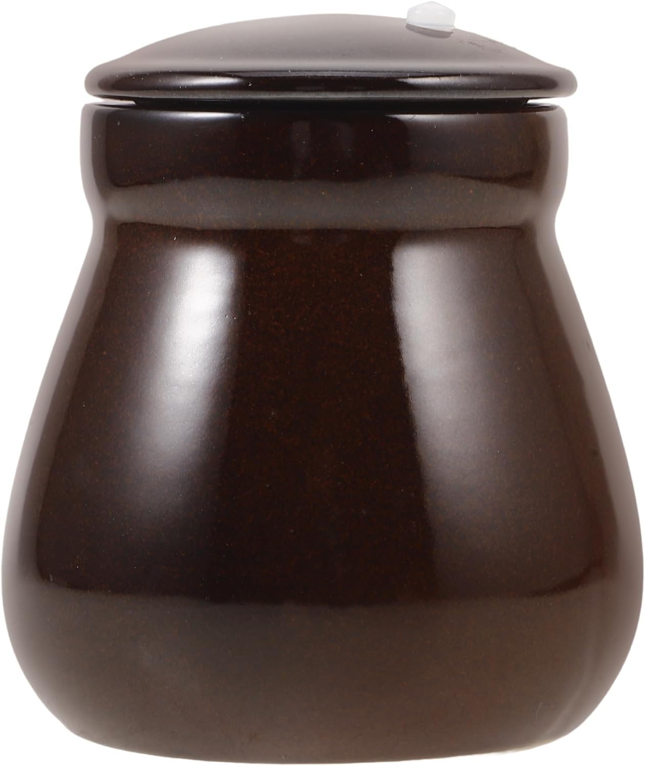 VOSAREA Ceramic Honey Storage Pot Finish Stylish Food Storage Container for Kitchen for Honey Sugar and Pantry Staples Excellent Seal