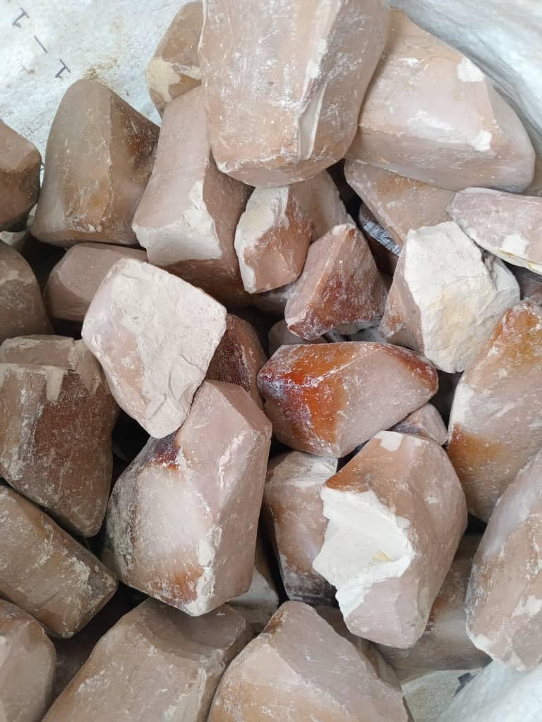 Purelyagro EKO White Edible Clay 500g Nzu Ulo Kaolin Black Clay