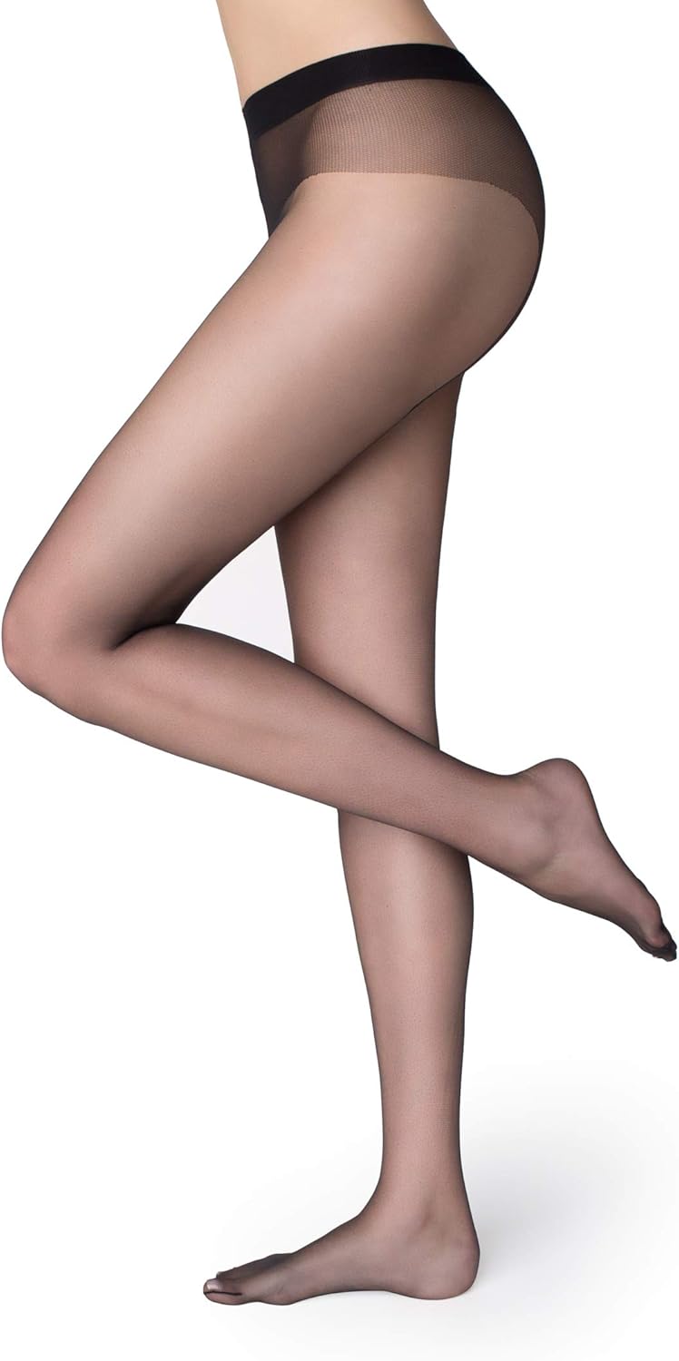 Marilyn Luxe Silky Sheer Exclusive Air Ultra Lite 5 Denier European Pantyhose