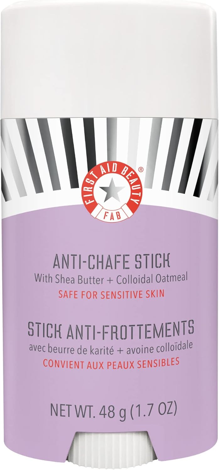 First Aid Beauty Anti Chafe Stick with Shea Butter + Colloidal Oatmeal – Chafe Guard Keeps Skin Comfortable for 10K Steps