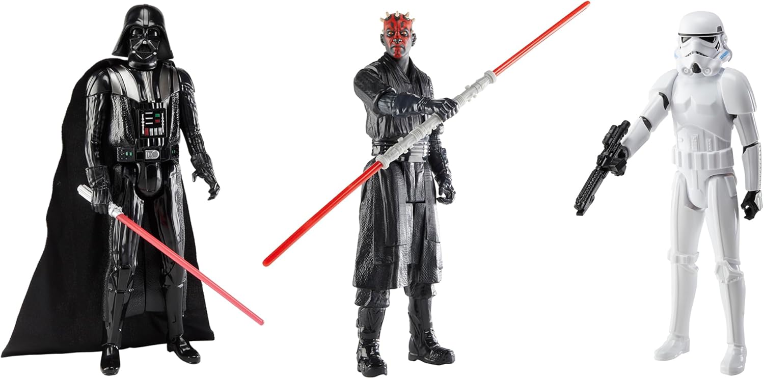 Star Wars Clash of the Dark Side, 30-cm Action Figure Set, 3-Pack