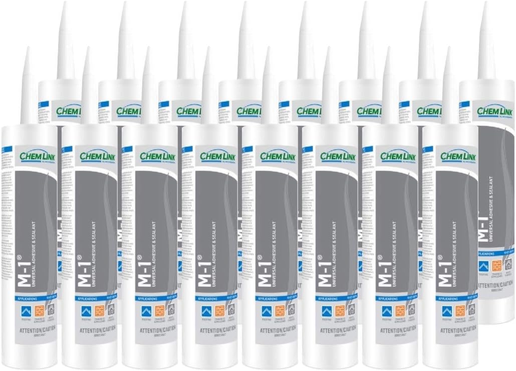 M-1 Construction Adhesive and Sealant Gray 10.1 Oz Field Pack 16