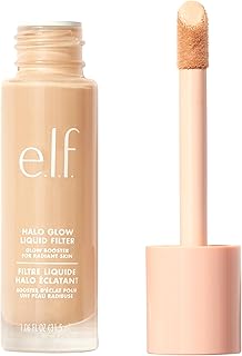 e.l.f. Halo Glow Liquid Filter, Complexion Booster For A Glowing, Soft-Focus Look, Infused With Hyaluronic Acid, Vegan & Cruelty-Free, 0 Fair