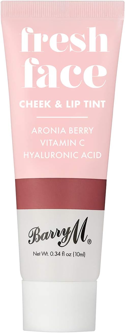 Barry M Cosmetics Fresh Face Cheek And Lip Tint Radiant Dewy Skin With Blendable Formula Shade, Deep Rose, 1 count