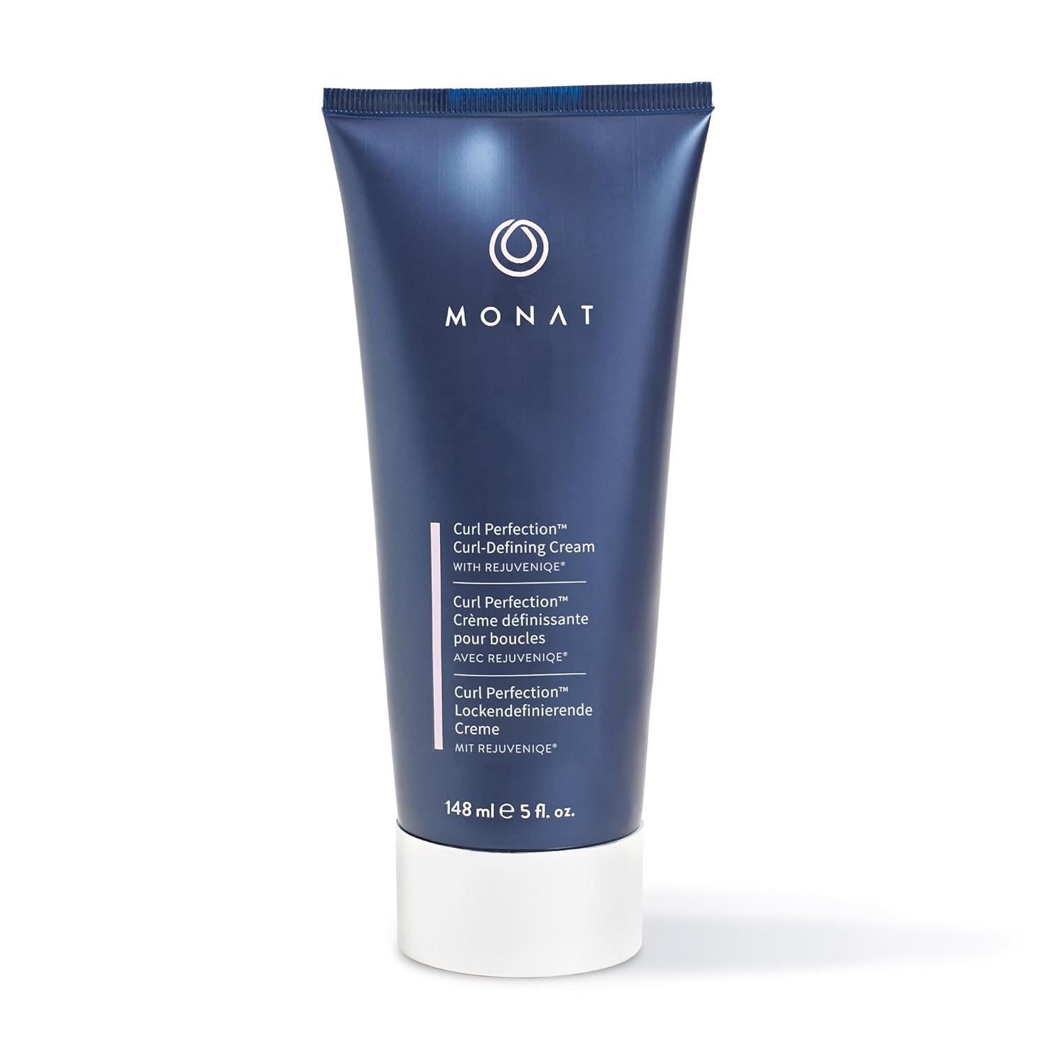MONAT Curl Perfection™ Curl-Defining Cream Infused with Rejuvenique®, Frizz-Fighting & Moisturizing Leave-In Styling Cream- All-Day Defined, Soft & Bouncy Curls for Wavy & Curly Hair -148 ml/5 fl oz