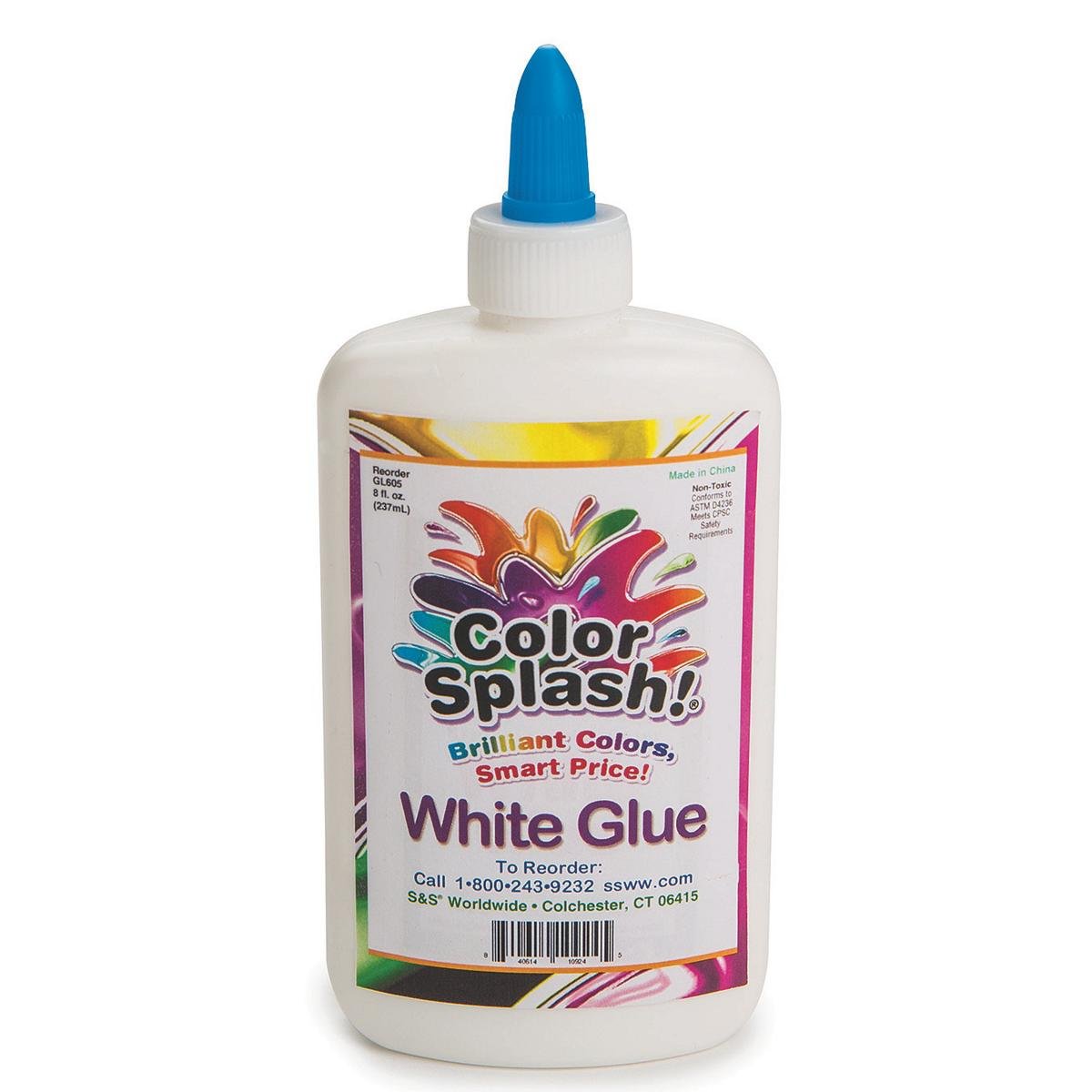 Color Splash! White Glue, 8 oz.