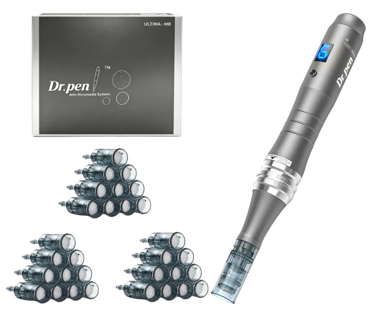 Dr Pen Microneedling Pen M8 for Home Use - 0.25mm Needle Length | Dr.pen Official Store - Flagship M8