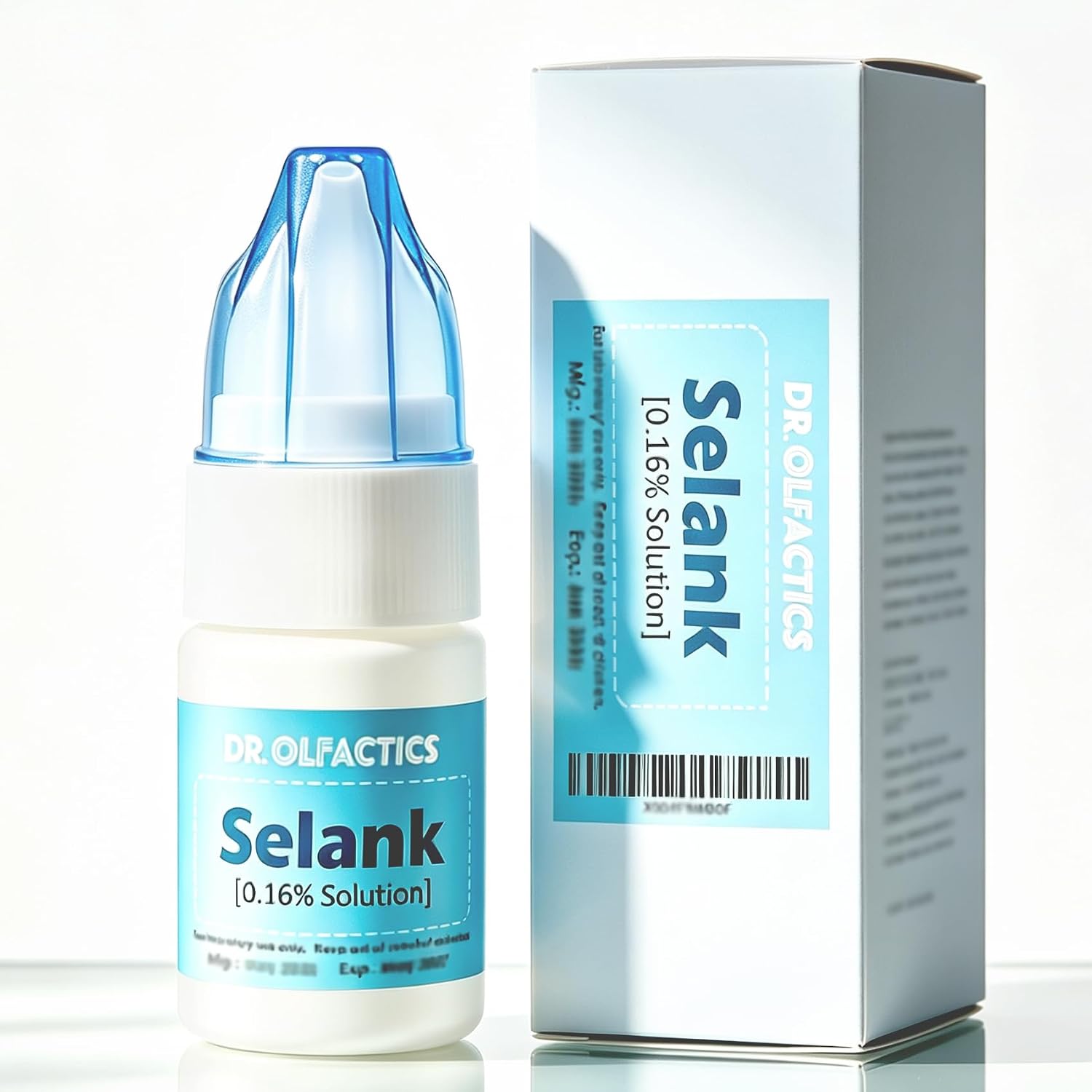 Selank 0.16% Solution 33mL, High Purity >99.8% (= 52.8mg Powder), 3rd Party Tested