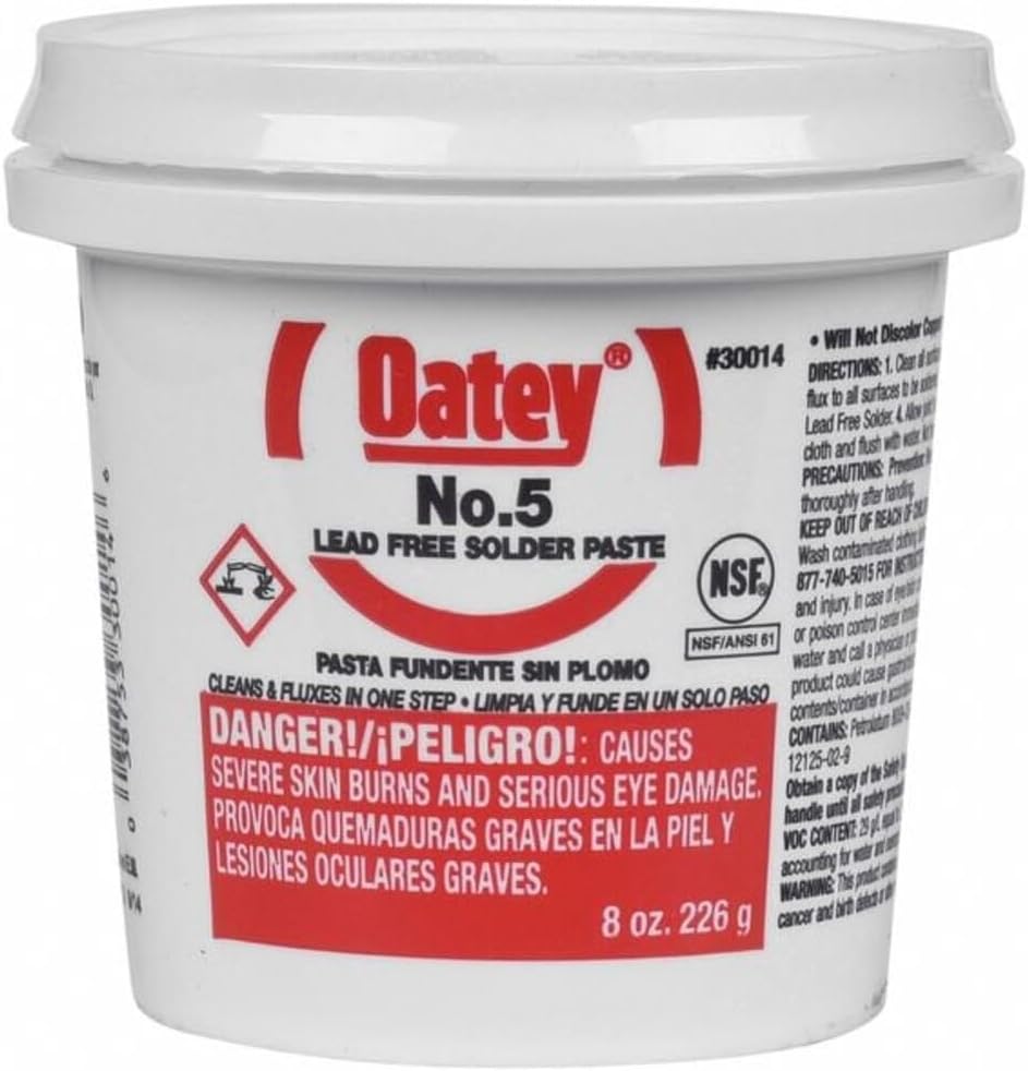 Do it Best No. 5 8 Oz. Lead-Free Soldering Flux, Paste - 1 Each